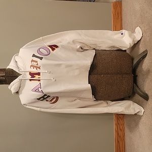 Champion white hoodie